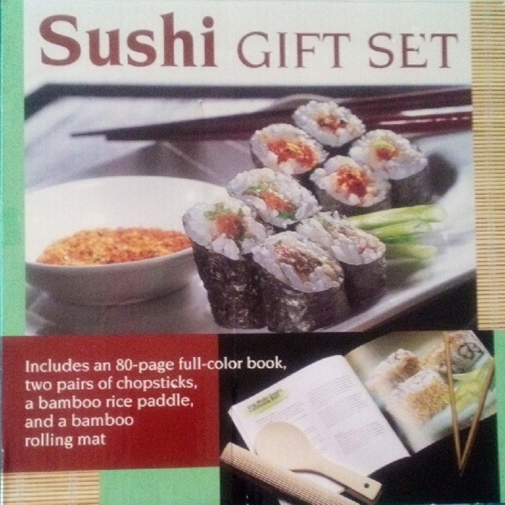 Sushi Gift Set with Cookbook